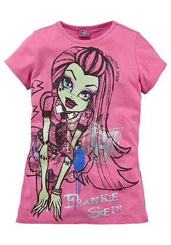 Monster High Monster High Tričko pro dívky pink - standardní velikost 152/158