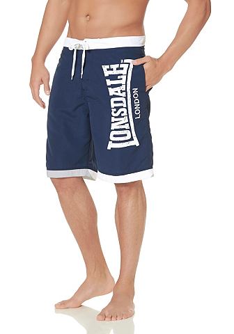 LONSDALE Lonsdale Beach Short CLENNEL Šortky modrá - standardní velikost L (52)