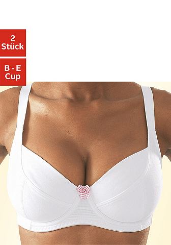 PETITE FLEUR Podprsenka s kosticemi 2ks bílá - Košík E 100