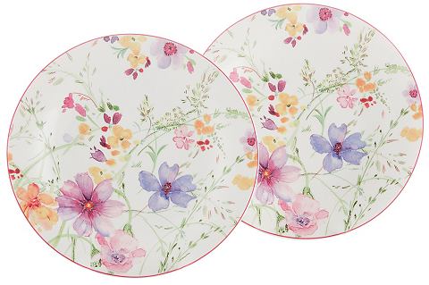 Villeroy & Boch Velký talíř, Villeroy & Boch »květinový dekor« (2 ks)