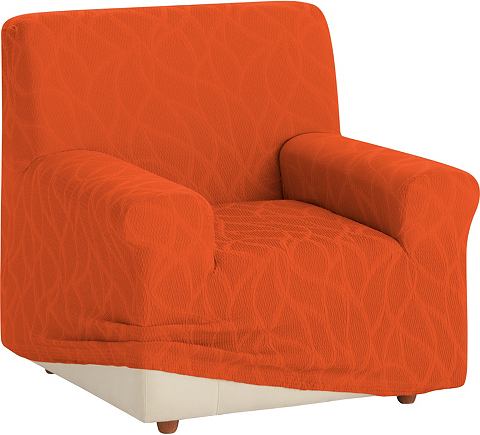 Zebra Textil Potah na křeslo oranžová - židle