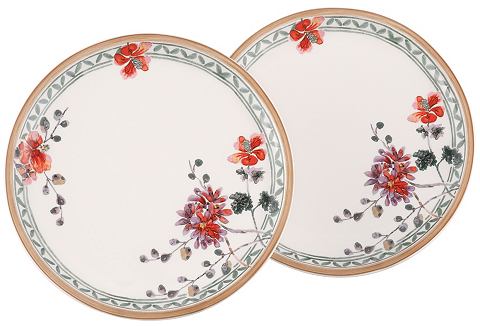 Villeroy & Boch Snídaňové talíře ve 2-dílné sadě, Villeroy & Boch »květinový dekor«