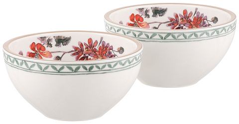 Villeroy & Boch Misky na müsli ve 2-dílné sadě, Villeroy & Boch »květinový dekor«