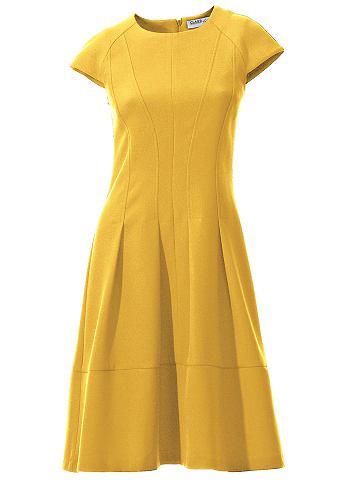Ashley Brooke by heine Formující žerzejové šaty žlutá 46