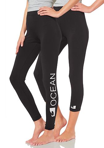 Ocean Sportswear Legíny + capri legíny černá - standardní velikost 46