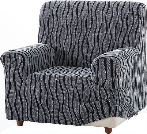 Zebra Textil Potah na křeslo krémová - židle