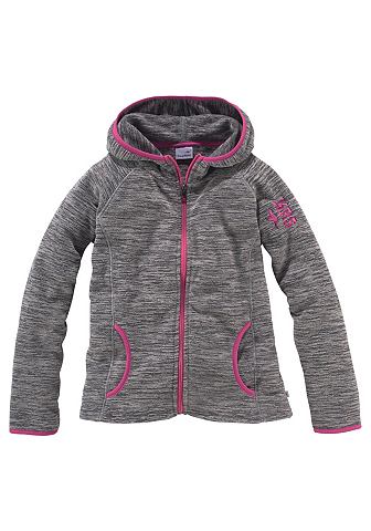 KANGAROOS® Kangaroos Flísová mikina, pro dívky šedá - standardní velikost 128/134