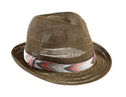 SEEBERGER Klobouk hnědá