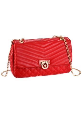 Valentino Handbags Valentino Taška přes rameno s prošitím černá