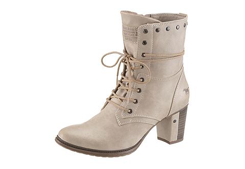 Mustang Shoes Mustang Shoes Kotníkové kozačky červená - EURO velikosti 42 (8)
