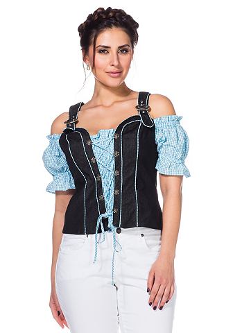 SHEEGO STYLE Sheego Class Krojové oblečení černá/tyrkysová 42