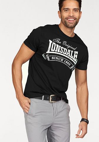 Lonsdale Lonsdale Tričko černá - standardní velikost XXL (60/62)