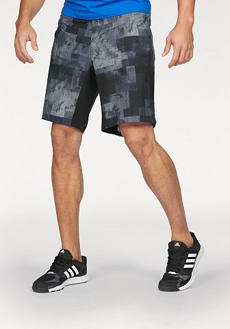 adidas Performance adidas Performance Šortky »ASS 2 GRASS GRAPHIC« černá/vzorovaná - standardní velikost XXL (60/62)