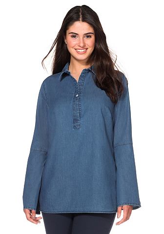 sheego Casual sheego Casual Tunika modrá denim 40