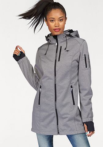 KANGAROOS® Kangaroos Kabát antracitová - dlouhá, délka: cca 80 cm 32