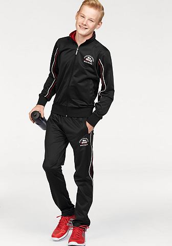 Lonsdale Lonsdale sportovní souprava »Tricot Fleece« černá - standardní velikost 176