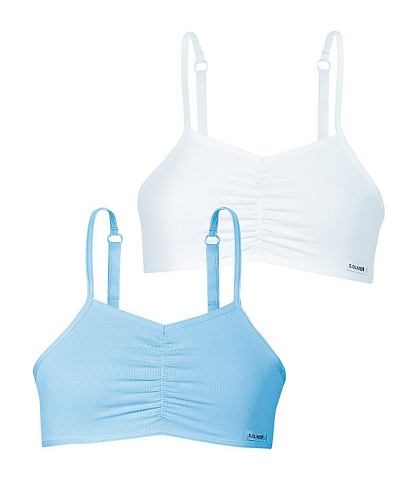 s.Oliver RED LABEL Bustier, s.Oliver tyrkysová+bílá 176
