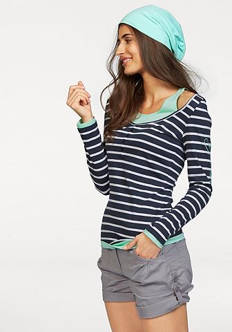KANGAROOS® Kangaroos Tričko 2 v 1 kouřově modrá/mentolová - standardní velikost 32