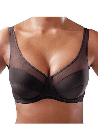 PETITE FLEUR Podprsenky s kosticemi 2ks černá+bílá - Košík E 100
