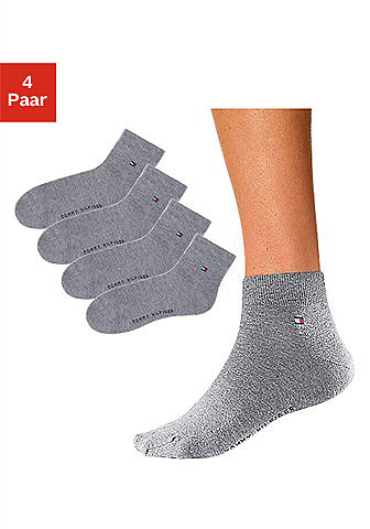 Короткие носки, Tommy Hilfiger (4 пары) Otto Короткие носки, Tommy Hilfiger (4 пары) OttoHоски<br>Без махровой ткани. 75 % хлопка, 23 % полиамида, 2 % эластана.<br><br>Size DE: 39<br>Colour: серый<br>Gender: Мужской<br>Age: Взрослый<br>Material: Верх: 75% хлопок / 23% полиамид / 2% эластан