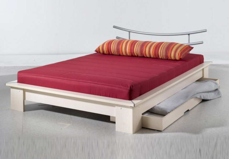 Schlafwelt, Kissen, 1 Kissen 40 x 130 cm, blau-weiß