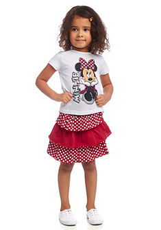 Disney Tričko a sukně »Minnie Mouse« (Souprava, 2-dílná)