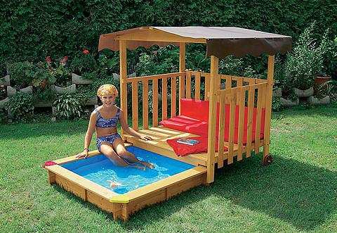 Poolfolie fuer Sandkasten Pool GASPO