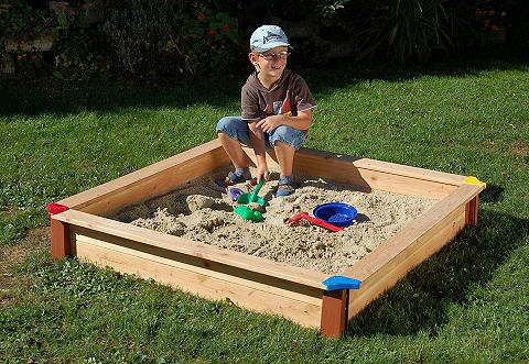 Sandkasten aus Fichtenholz Gaspo